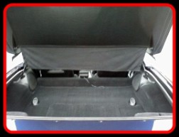 Rear cargo area of a customers vehicle fetailed by Fifty Dollar Detail, Ridgefield, WA.